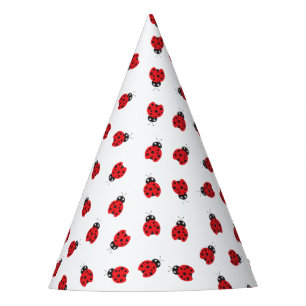 Chapeaux De Fêtes Parti Anniversaire de enfant Cutest Little Ladybug