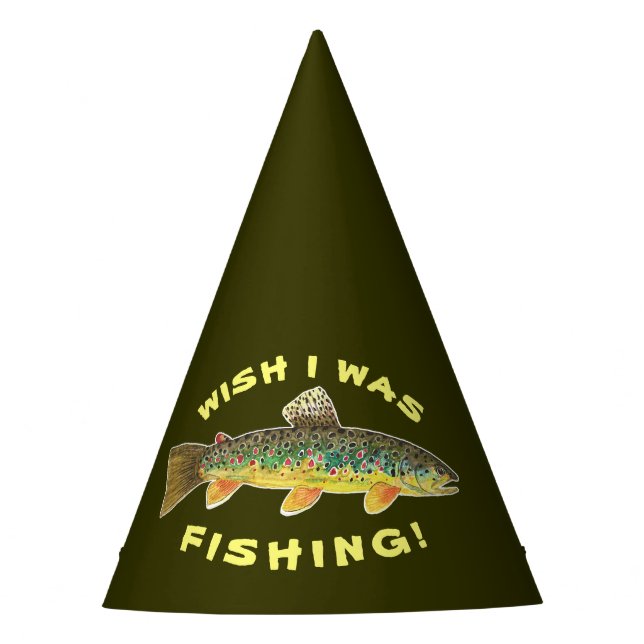 Chapeaux De Fêtes Parti de pêche unique (Devant)