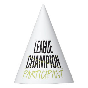 Chapeaux De Fêtes Participant de Ligue de Football d'imaginaire