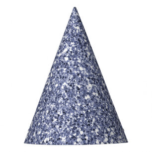Chapeaux De Fêtes Parties scintillant violette brillante