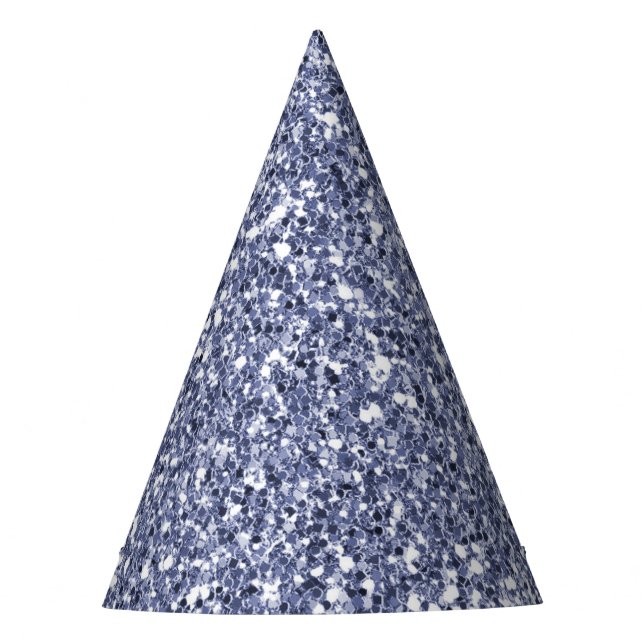 Chapeaux De Fêtes Parties scintillant violette brillante (Devant)