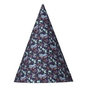 Chapeaux De Fêtes Pastel Colors Bougainvilliers Fleurs