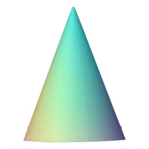 Chapeaux De Fêtes Pastel Gradient doux et Prismatique