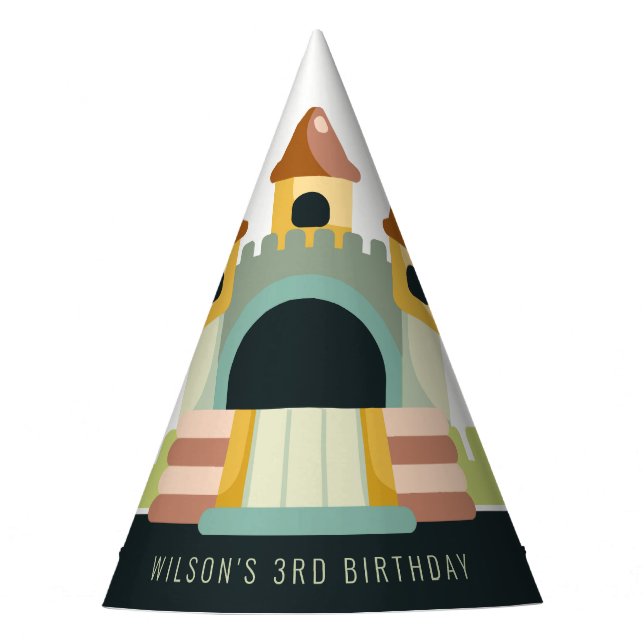 Chapeaux De Fêtes Pastel Jumping Castle Jump & Play Anniversaire de  (Devant)