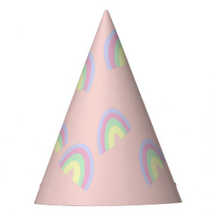 Chapeaux De Fêtes Pastel Rainbow Party Casquette