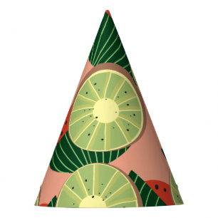 Chapeaux De Fêtes Pastèques et kiwis