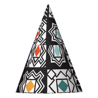 Chapeaux De Fêtes Patchwork Maori : Ethnic Carpet Design.