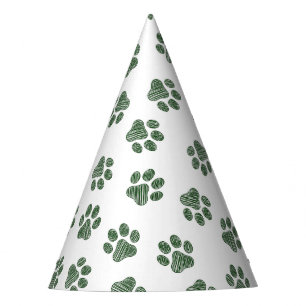 Chapeaux De Fêtes Patrouilles de Doodle, Paws de Chien, Paws Vertes