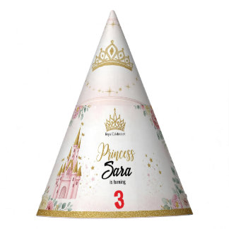 Chapeaux De Fêtes Personnalisable Princess Castle Casquette de fête 