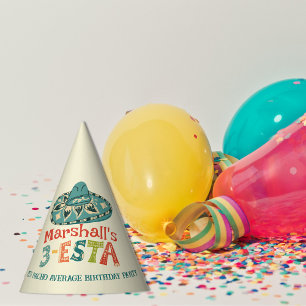 Chapeaux De Fêtes Personnalisé 3-Esta Boys soirée d'anniversaire mex