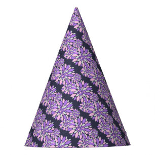 Chapeaux De Fêtes Pétales Magiques Fleurs violettes