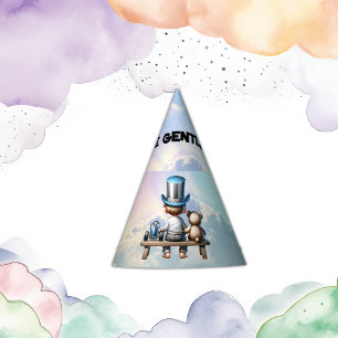 Chapeaux De Fêtes Petit Baby shower Gentleman  