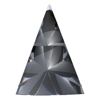 Chapeaux De Fêtes Pierre de diamant : l'espace noir brille.