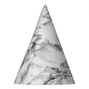 Chapeaux De Fêtes Pierre Marbre blanc branchée