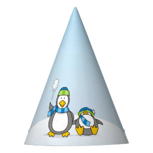 Chapeaux De Fêtes Pingouins à neige