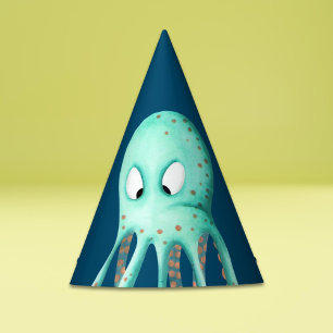 Chapeaux De Fêtes Pipe Turquoise de la Marine