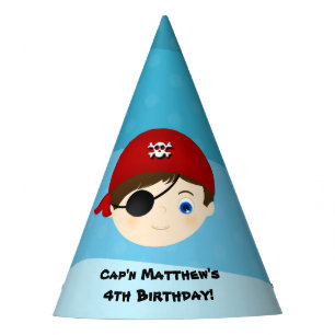 Chapeaux De Fêtes Pirate Boy