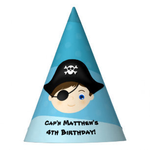 Chapeaux De Fêtes Pirate Boy