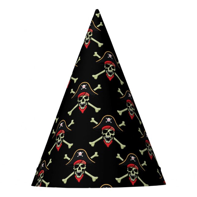 Chapeaux De Fêtes Pirate Skull Party Hat (Devant)