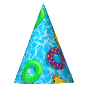 Chapeaux De Fêtes Piscine pleine de flottements