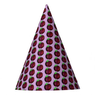 Chapeaux De Fêtes Plums Ried Été Purple Plum Fruit Imprimer
