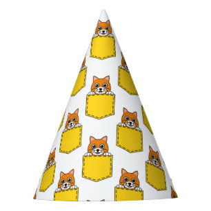 Chapeaux De Fêtes Pocket Pet Cat Motif