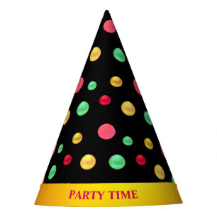 Chapeaux De Fêtes Points multicolores