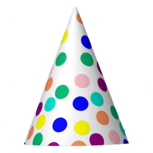 Chapeaux De Fêtes Points multicolores