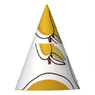 Chapeaux De Fêtes Poires dessinées à la main Papier peint décoratif