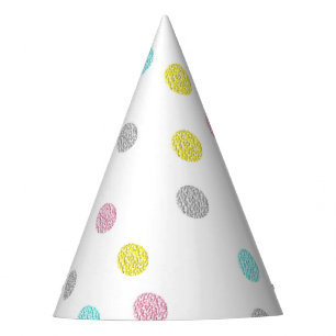 Chapeaux De Fêtes Pois en pastel