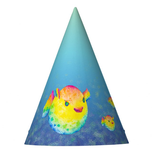 Chapeaux De Fêtes Poissons de décolleur (Devant)