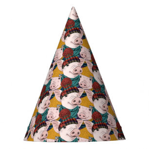 Chapeaux De Fêtes Porcs avec le motif de casquettes
