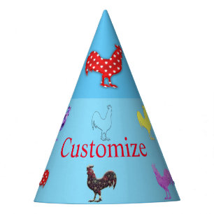 Chapeaux De Fêtes Poules de poulet Thunder_Cove