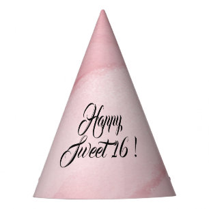 Chapeaux De Fêtes Précieux rose sucré 16 Anniversaire