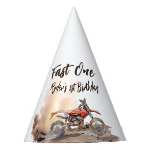 Chapeaux De Fêtes Premier Anniversaire Fast One Little Racer