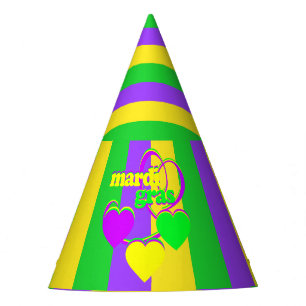 Chapeaux De Fêtes Purple Vert Jaune New Orleans Mardi Gras