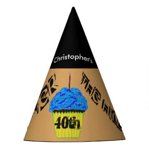 Chapeaux De Fêtes quarantième Au-dessus de la colline casquettes