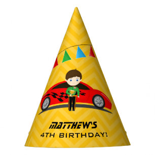 Chapeaux De Fêtes Race Car