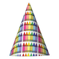 Rainbow Crayons Artist Art Class Anniversaire