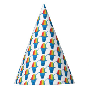 Chapeaux De Fêtes Rainbow Hawaii Rainbow Shave Ice Dessert Hawaii