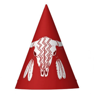 Chapeaux De Fêtes Red Ghost Dance Buffalo casquettes