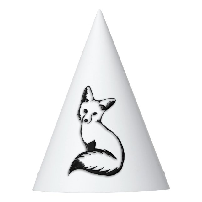 Chapeaux De Fêtes Renard argenté (Devant)