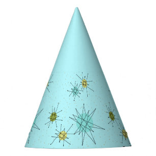 Chapeaux De Fêtes Robin's Oeuf Blue Starbursts Casquette du parti