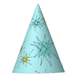 Chapeaux De Fêtes Robin's Oeuf Blue Starbursts Casquette du parti