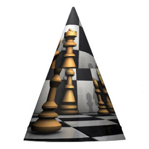 Chapeaux De Fêtes Roi de jeu d'échecs