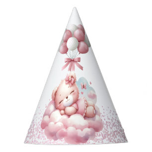 Chapeaux De Fêtes Rose Girl Rainbow Star Anniversaire