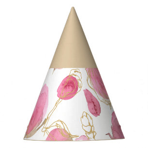 Chapeaux De Fêtes Roses roses
