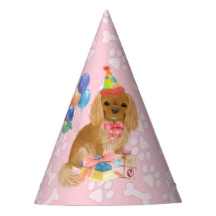 Chapeaux De Fêtes Ruby Cavalier King Charles Spaniel Anniversaire