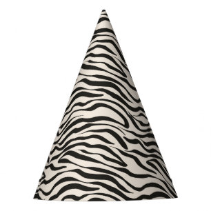 Chapeaux De Fêtes Safari Animaux Zebra