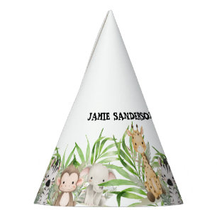 Chapeaux De Fêtes Safari Aventure 1er anniversaire